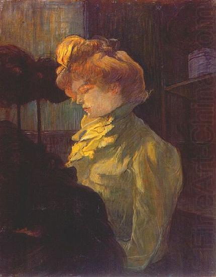 The modiste, Henri de toulouse-lautrec